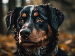 Appenzeller Sennenhunde dog created with Generative AI technology