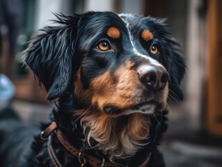 Appenzeller Sennenhunde dog created with Generative AI technology