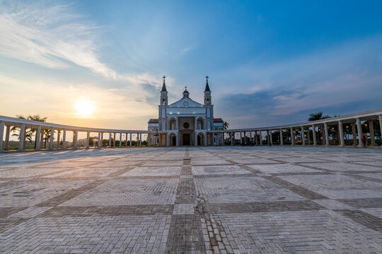 Basilica of the Immaculate Conception, Mongomo, Rio Muni, Equatorial Guinea, Africa