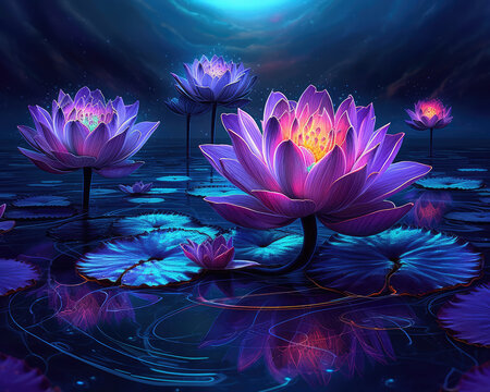 Violet Lotus