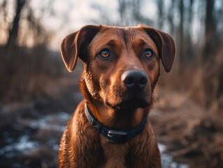 Broholmer dog created with Generative AI technology