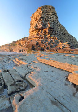 Nash Point, Glamorgan Heritage Coast, South Wales, United Kingdom