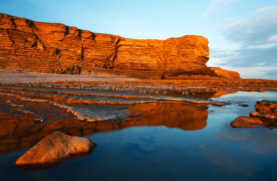 Nash Point, Glamorgan Heritage Coast, South Wales, United Kingdom