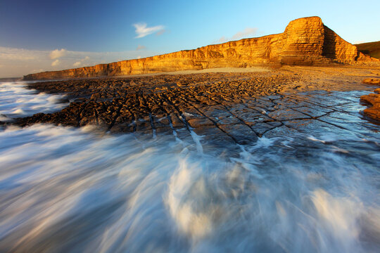 Nash Point, Vale of Glamorgan, South Wales, United Kingdom