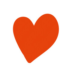 Heart-Shape and Love Icons for a Valentine's Day Celebration, Heart icon.  Romantic clipart sign. 