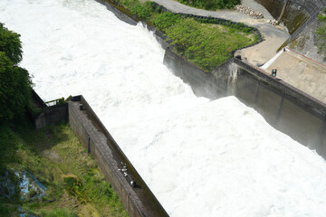 Obraz premium dam on the river