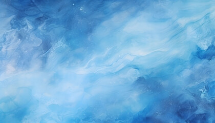 Fototapeta na wymiar Abstract watercolor deep blue