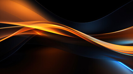 3D Abstract Dark Background (Generative AI)