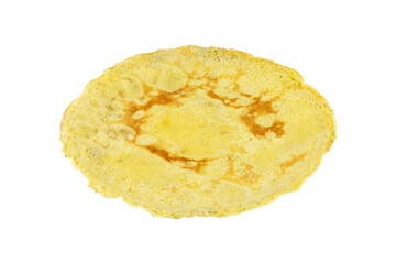 pancake, round pancake isolated from background