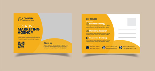 Corporate Postcard Template.