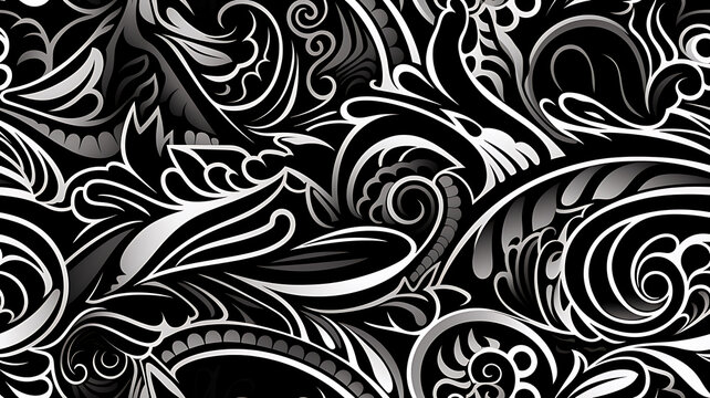 Art of polynesian background