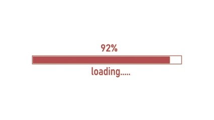 abstract loading bar icon illustration background 4k  