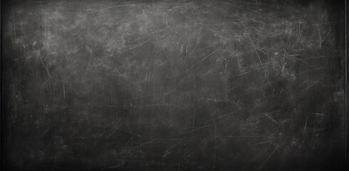 Black chalk blackboard - obrazy, fototapety, plakaty