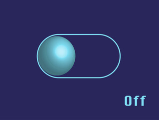 Off, abstract Illustration