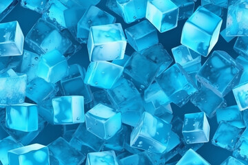 ice cube pattern background .