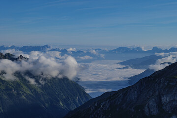 Hohe Tauern Alps in Austria, Summer in the mountains 2023, Bad Gastein region