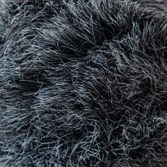 close up of fur texture