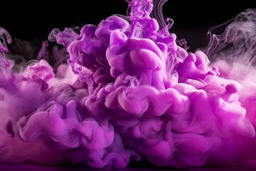 Abstract purple color smoke background.