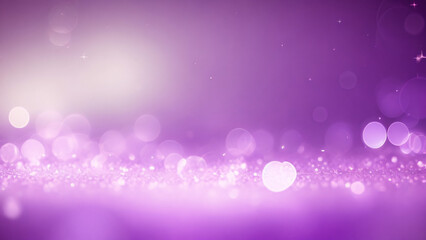 purple bokeh abstract light background with glitter defocused lights
