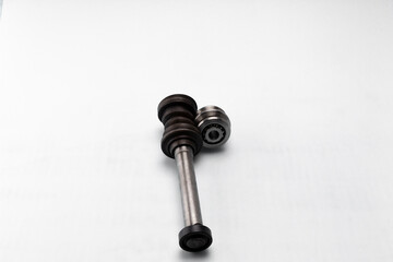 parts and components of the brake and fuel system and throttle control of engine speed for car...