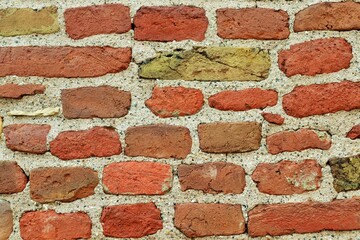 Obraz premium red brick wall