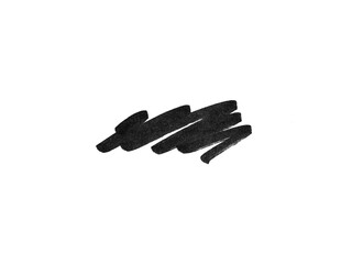 marker lines isolated brush stroke mark hand draw