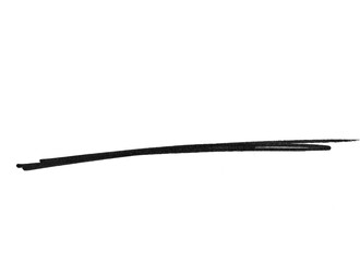 marker lines isolated brush stroke mark hand draw