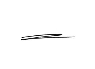 marker lines isolated brush stroke mark hand draw