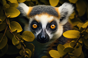 Lemur Catta in the wild, wildlife photography, 