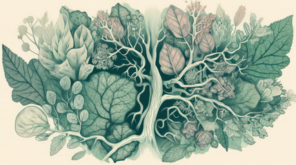 Green Lung illustration.