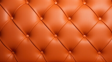 Sofa seamless orange leather texture