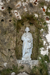 Obraz premium Saint Pierre Church in Hatay, Turkey, is one of the oldest rock churches in the world.
