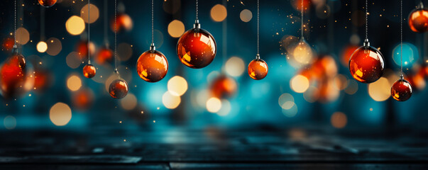 Abstract New Year Lights Background: An abstract background of lights, perfect for New Year's Eve marketing materials