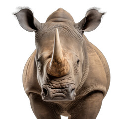 Rhinoceros portrait photo