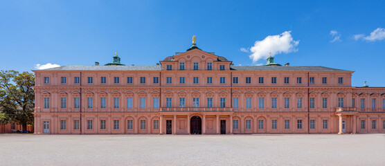 The baroque style castle in Rastatt city, Schwarzwald, Baden Württemberg, Germany, Europe
