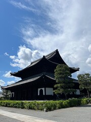 Japanese temple. Oriental architecture. 