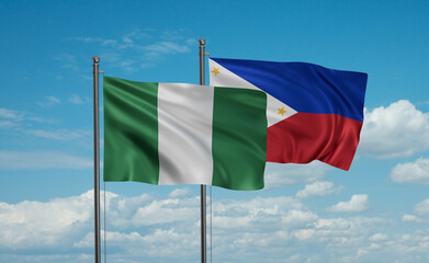 Philippines and Nigeria flag