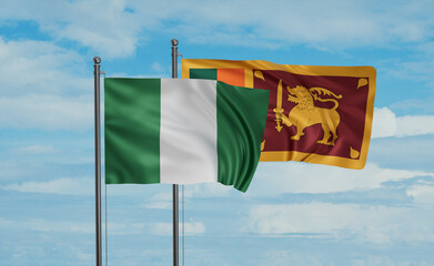Sri Lanka and Nigeria flag