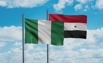 Venezuela and Nigeria flag