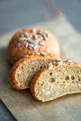 Vegan Lentil Bread Gluten Free Ezekiel or Bible. Ready to Eat.