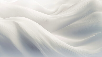 Naklejka premium Silk, smooth and soft elegant white texture 