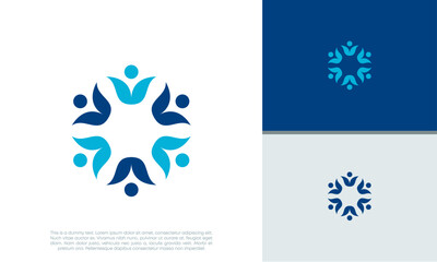 Human Resources Consulting Company, Global Community Logo.	