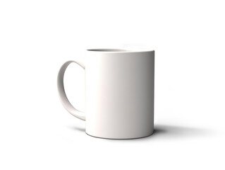 Weißer Kaffee Becher, Tee, Mockup, Freigestellt, Isoliert