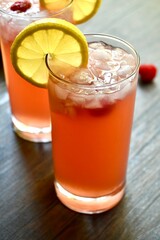 Raspberry lemonade