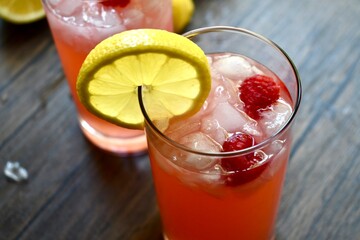 Raspberry lemonade