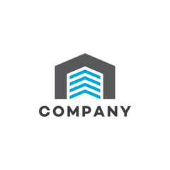 Building logo design, industrial logo, wheelhouse, store, shop, hub, internet, education, school, real estate. eps