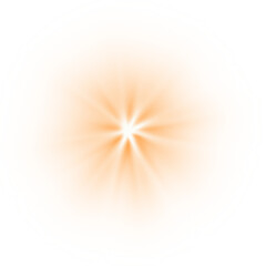 light effect, orange light