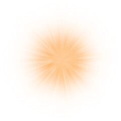 light effect, orange light