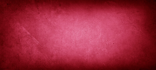 Red textured concrete wall background