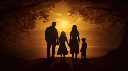 family silhouette